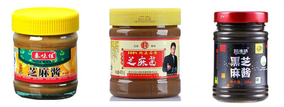 全自動芝麻醬醬料灌裝機-全套芝麻醬灌裝生產(chǎn)線灌裝樣品圖