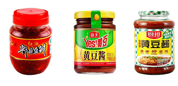 全自動豆瓣醬灌裝設(shè)備生產(chǎn)線樣品圖